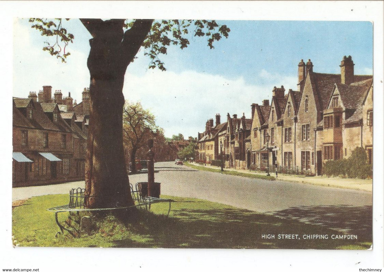 Chipping Campden High Street  Salmon Cameracolour Unused 1960's - Altri & Non Classificati