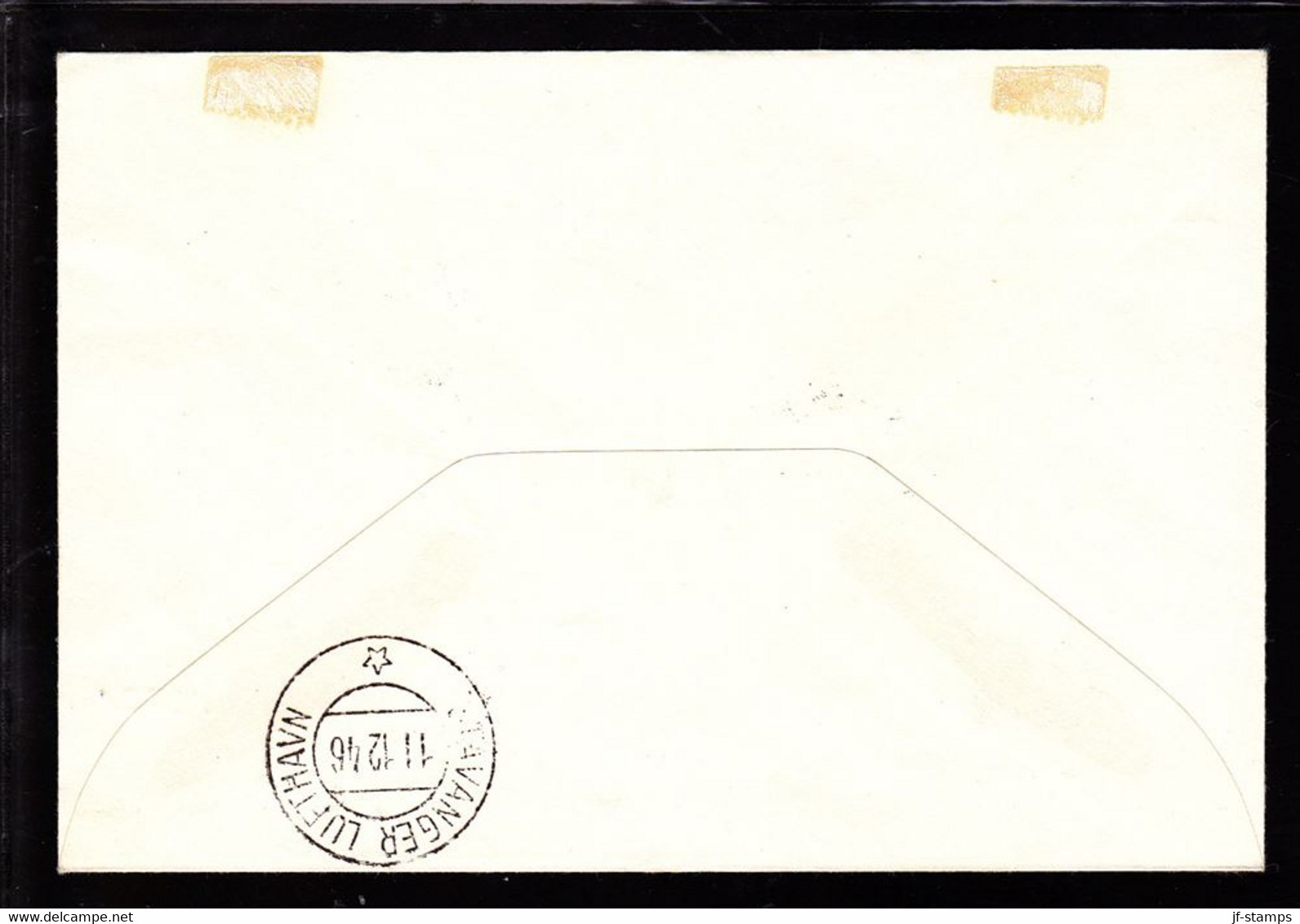 1946. Air Mail. King Christian X. 7 Aur Green + 35 Aur Jochumsson. Firstflight Island - Norge... (Michel 160) - JF103798 - Cartas & Documentos