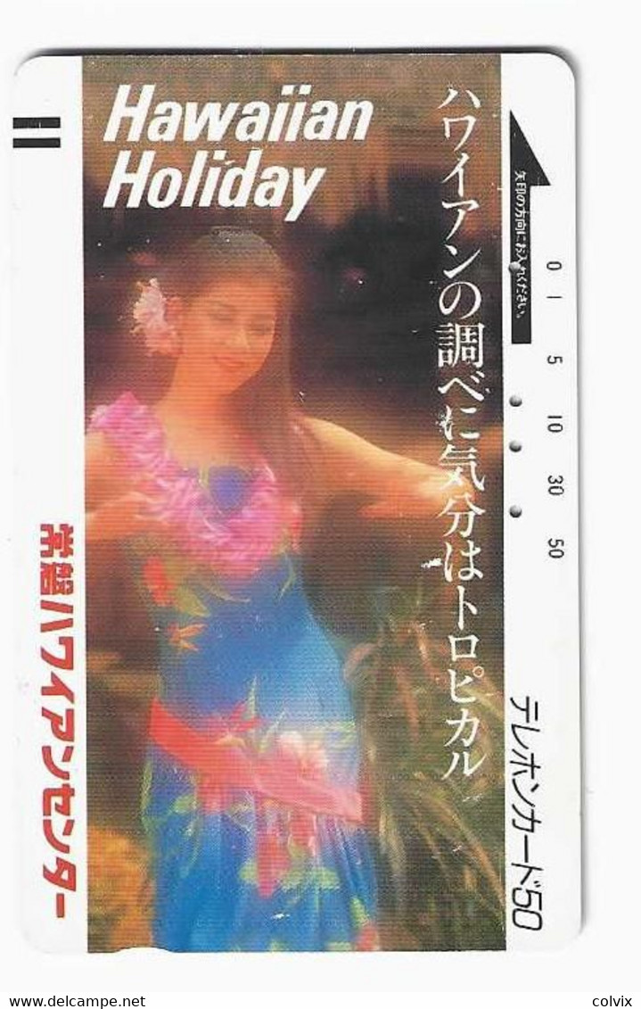 HAWAII HAWAIIAN HOLIDAY  Télécarte JAPON Ancienne - Hawaï