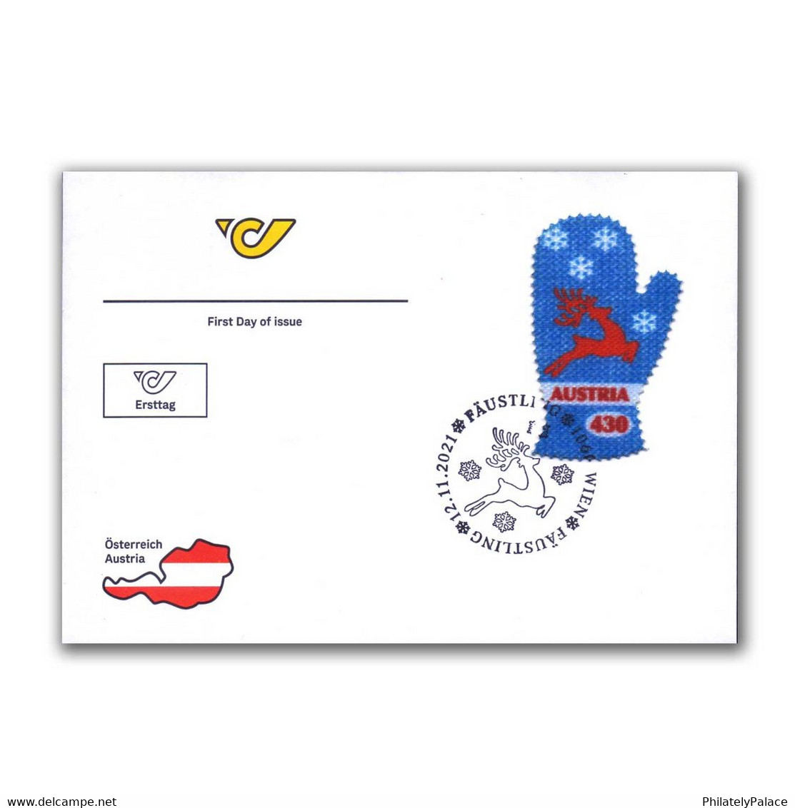 Austria 2021 Textiles Stamp Printed On A Blend Of Cotton And Polyester FDC Cover  (**) - Brieven En Documenten