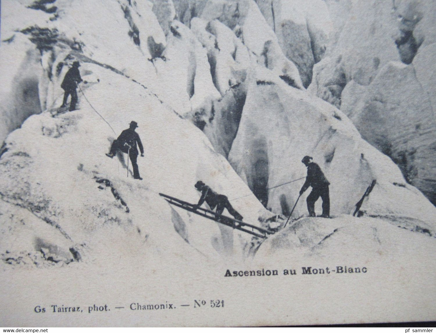 AK Frankreich Um 1905 Bergsteigen / Klettern Ascension Au Mont Blanc Gs Tairraz Phot. Chamonix - Alpinisme