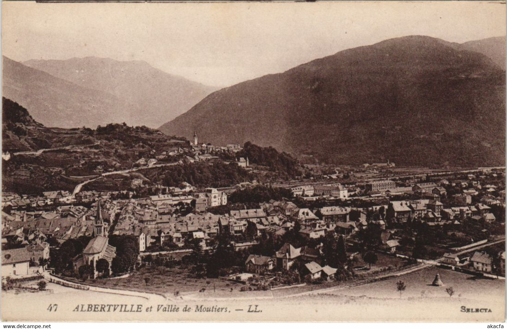 CPA ALBERTVILLE Et Vallee De Moutiers (1194819) - Albertville