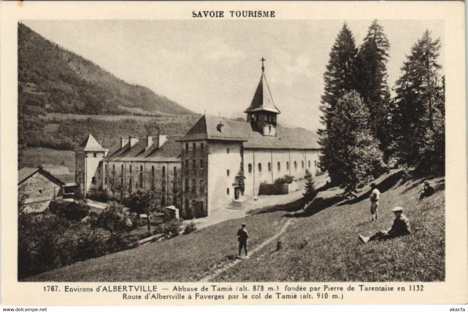 CPA ALBERTVILLE Environs - Abbaye De Tamie (1194827) - Albertville