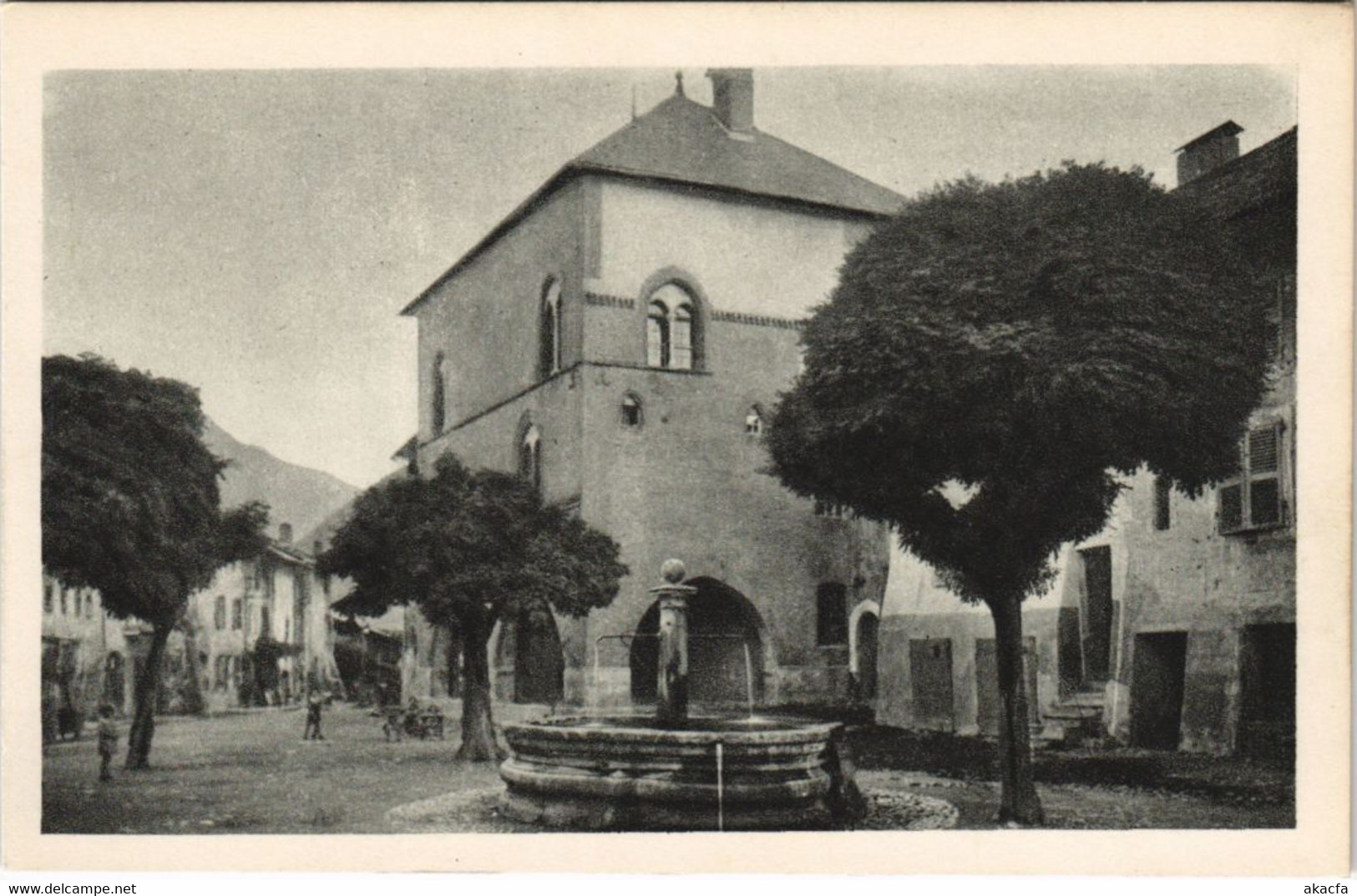 CPA ALBERTVILLE Conflans - Maison Rouge - Musee Savoyard - Fontaine (1194843) - Albertville