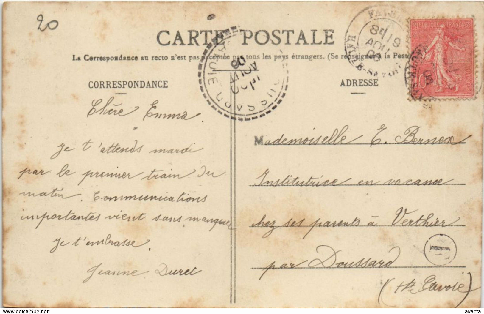 CPA ALBERTVILLE Conflans - Vieille Porte (1194928) - Albertville