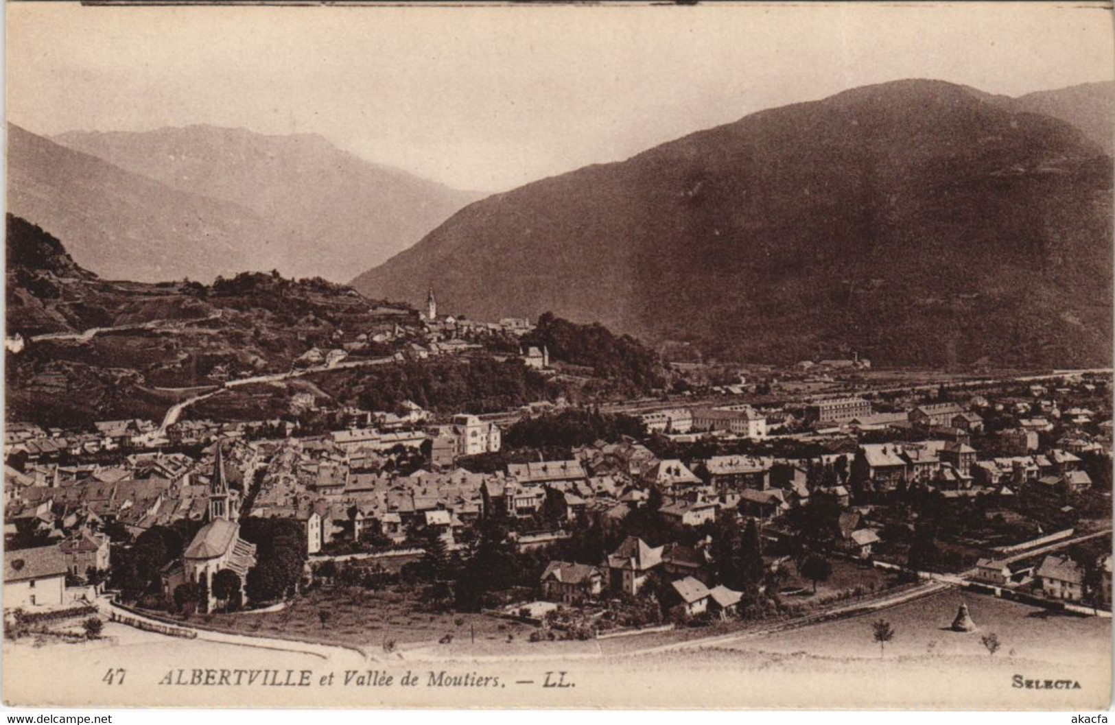 CPA ALBERTVILLE Et Vallee De Moutiers (1195562) - Albertville