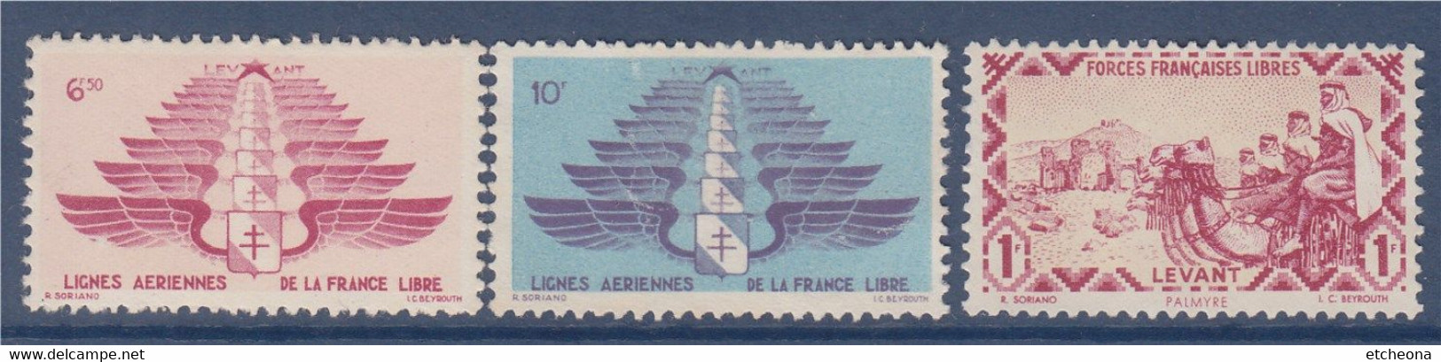 Levant N°44 Neuf Sans Gomme Et Poste Aérienne 5 Neuf, 6 Neuf Sans Gomme - Other & Unclassified