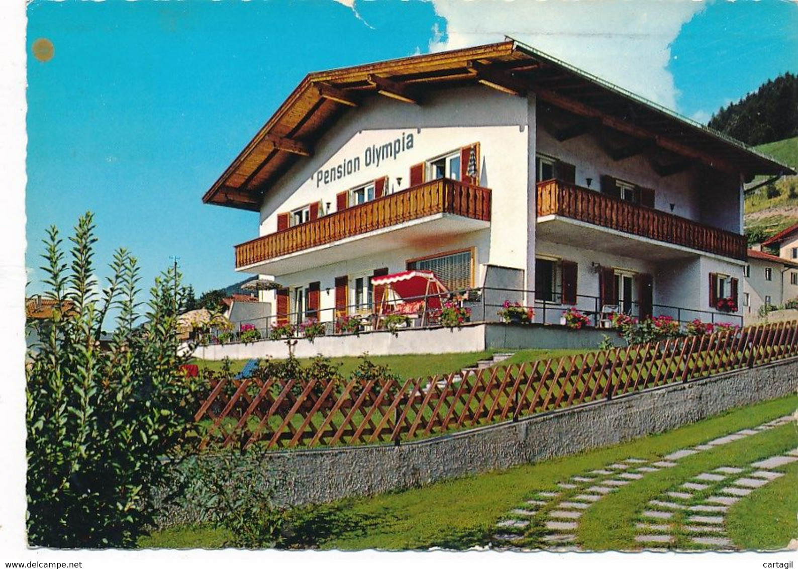 CPM GF -27933-Autriche- Steinach -Pension "Olympia"  -Envoi Gratuit - Steinach Am Brenner