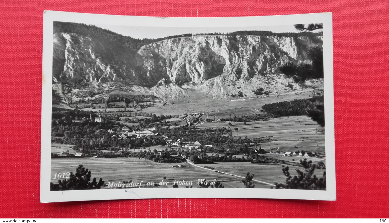 Feldpost 2.world War.Maiersdorf An Der Hohen Wand - Wiener Neustadt