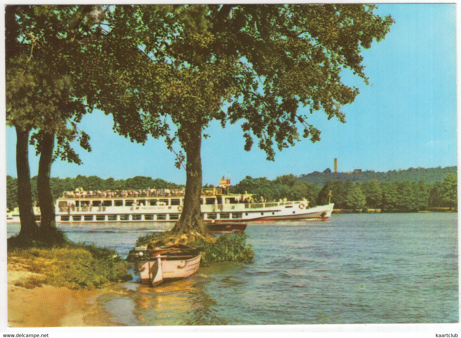 Berlin - Ausflugsziel Grünau - (DDR) -  Salonboot - Treptow