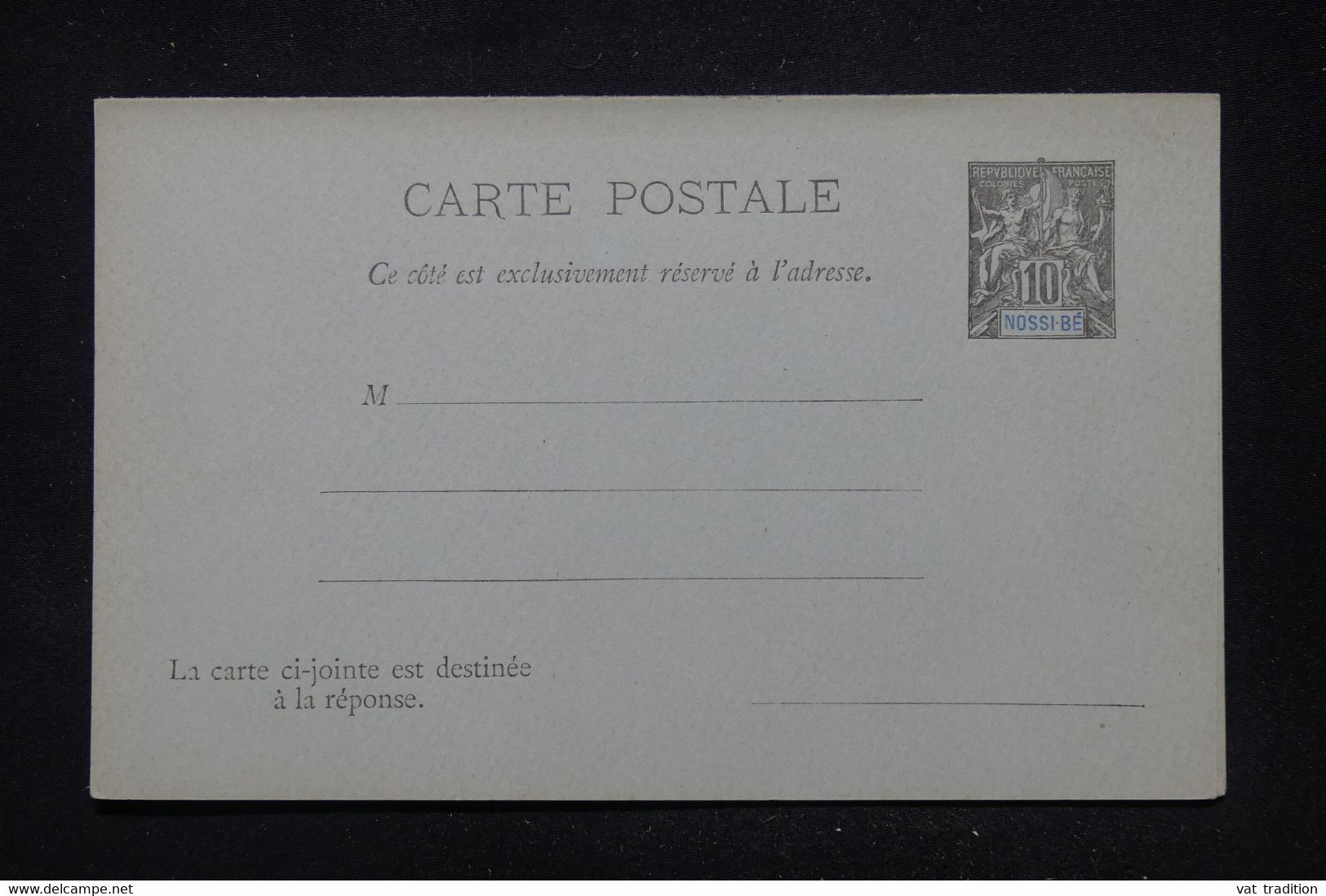 NOSSI-BE - Entier Postal Type Groupe Non Circulé - L 114207 - Cartas & Documentos