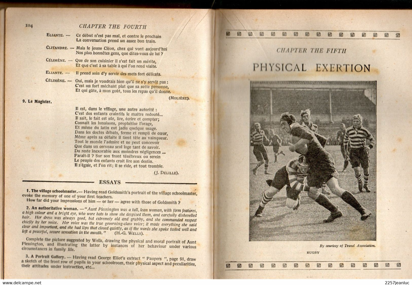 L'Anglais Vivant P Et M.Carpentier Fialip  Civilisation Classe De Seconde Librairie Hachette 1948 - English Language/ Grammar