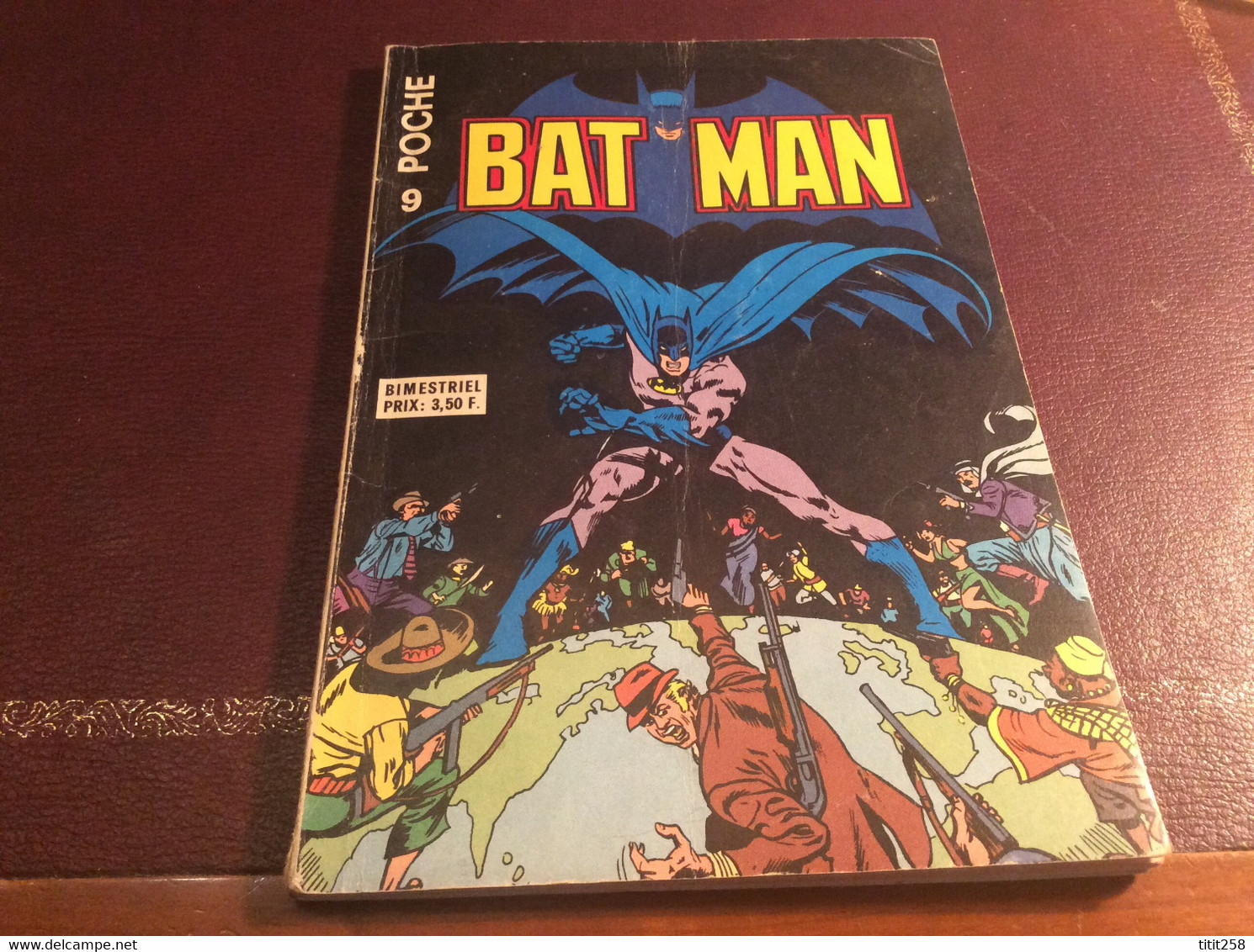 Batman Poche N° 9 Comics 1977 - Batman