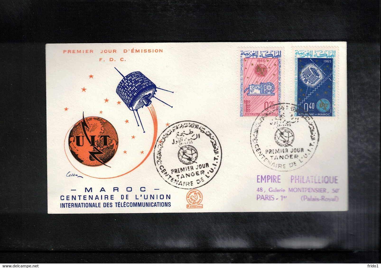 Morocco / Maroc 1965 UIT / ITU Space / Raumfahrt Satellites FDC - Africa