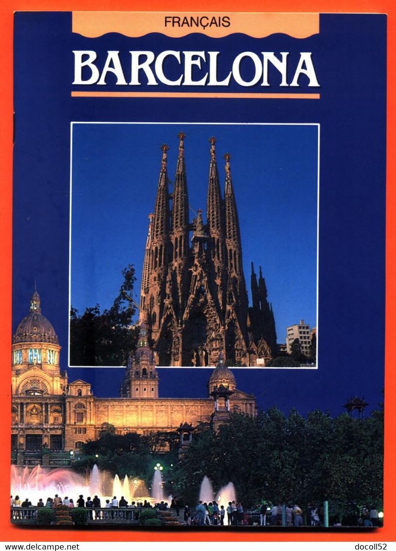Livret Barcelona - Barcelone - 80 Pages - Texte En Français - Nombreuse Photos - Cultura