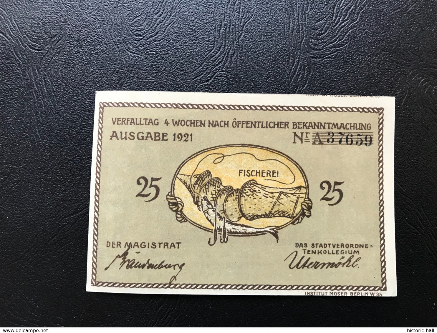 Notgeld - Billet Necéssité Allemagne - 75 Pfennig - Plön - 1921 - Ohne Zuordnung