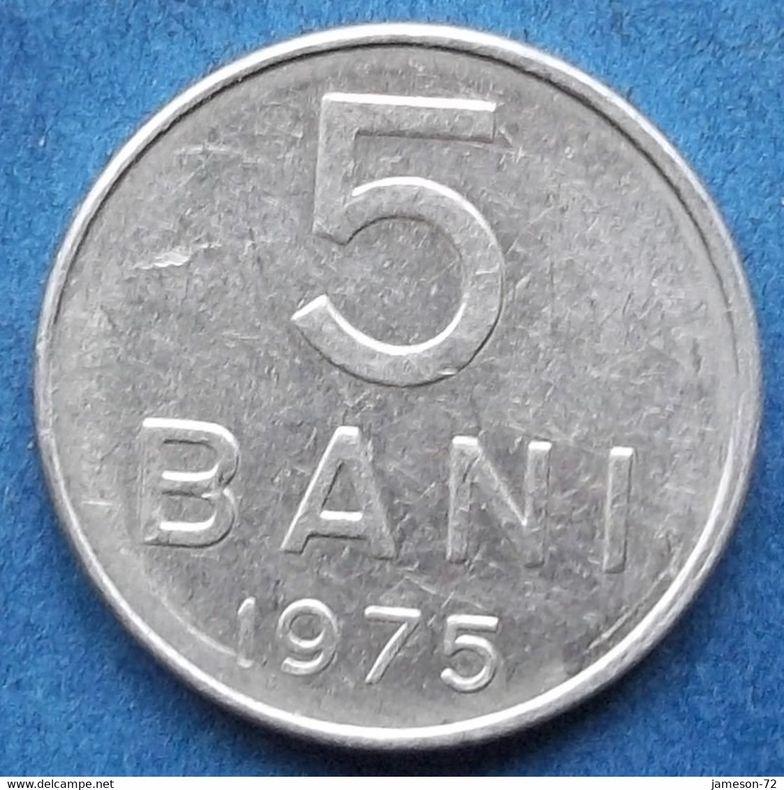 ROMANIA - 5 Bani 1975 KM# 92a Socialist Republic (1965-1989) - Edelweiss Coins - Lituanie