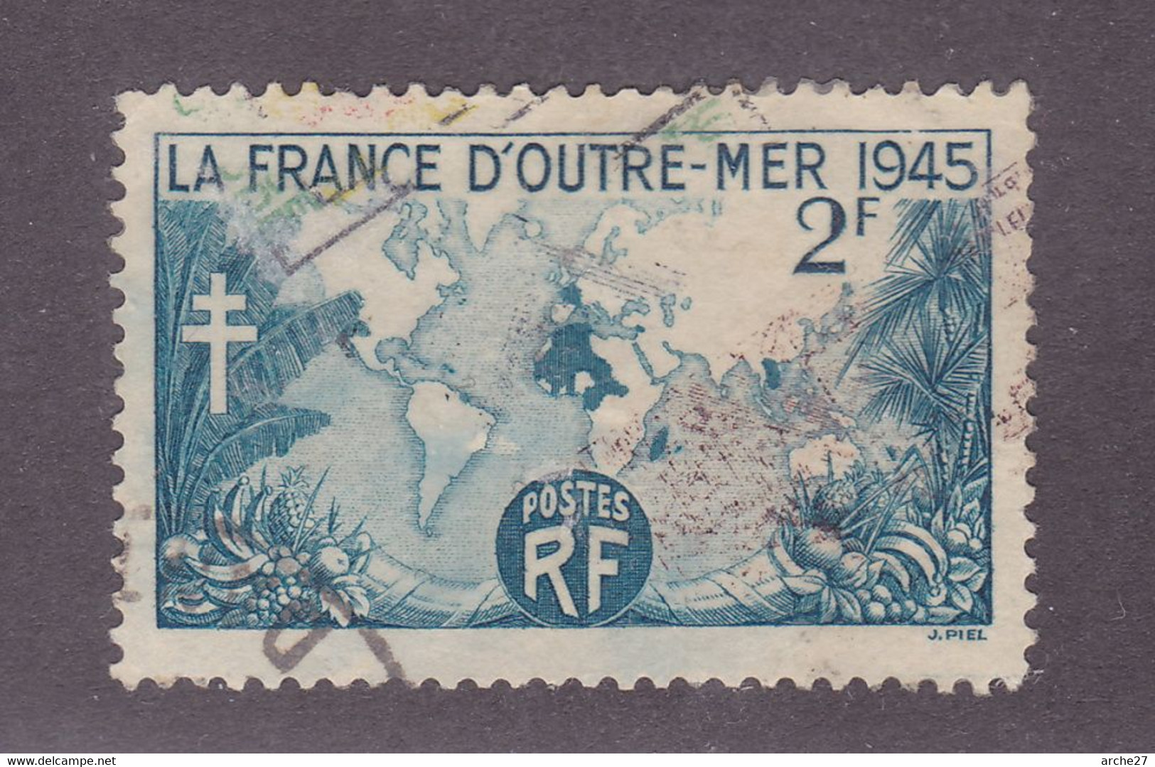 TIMBRE FRANCE N° 741 OBLITERE - Used Stamps