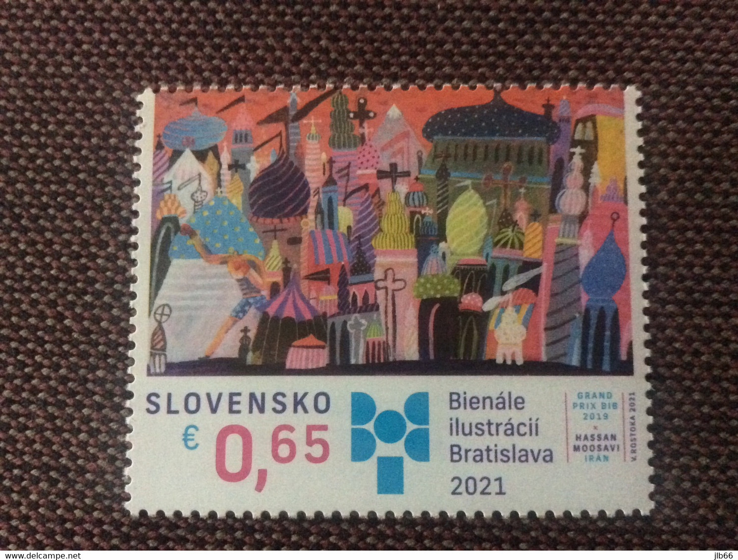 2021 Pofis 747 ** Biennale Des Illustrations De Bratislava Hassan Moosavi (Iran) - Unused Stamps