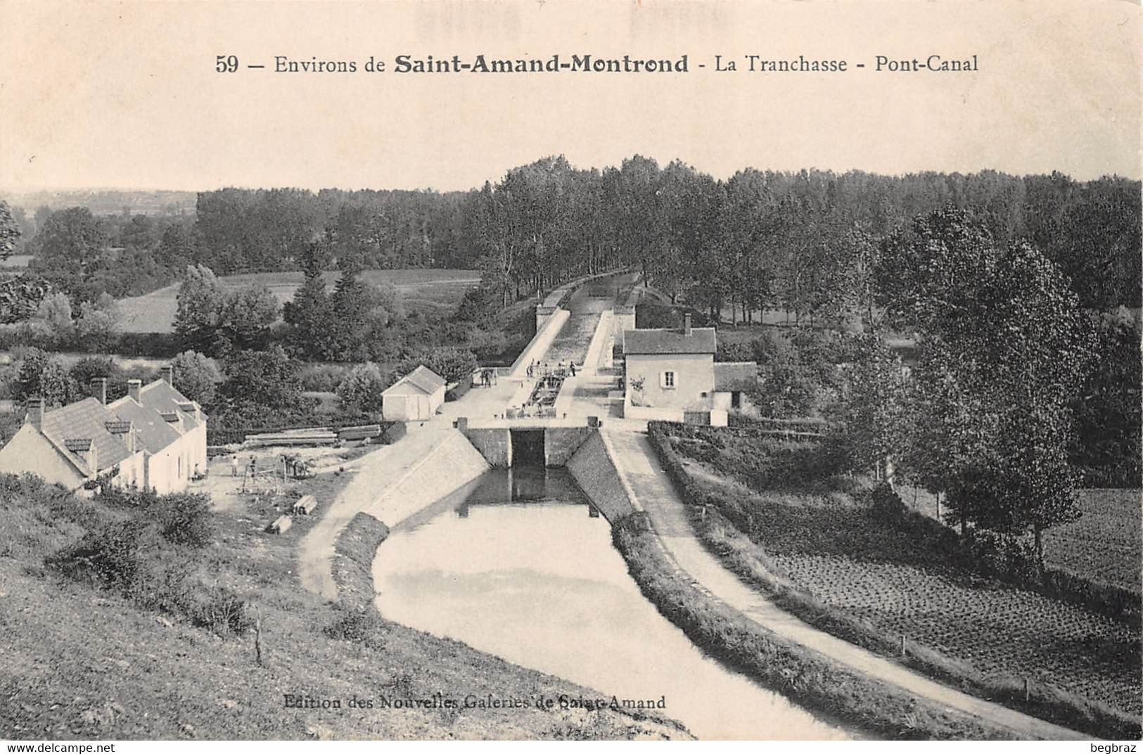 SAINT AMAND MONTROND    LA TRANCHASSE    PONT CANAL - Saint-Amand-Montrond