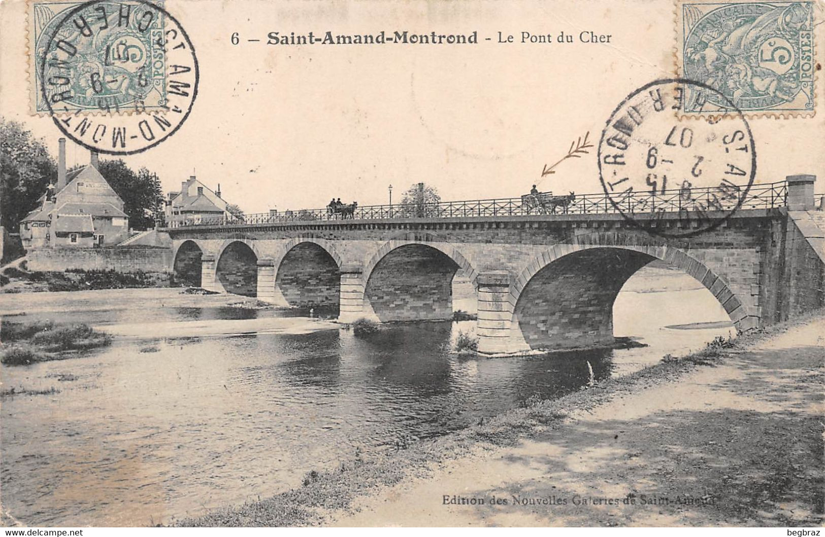 SAINT AMAND MONTROND    PONT DU CHER - Saint-Amand-Montrond