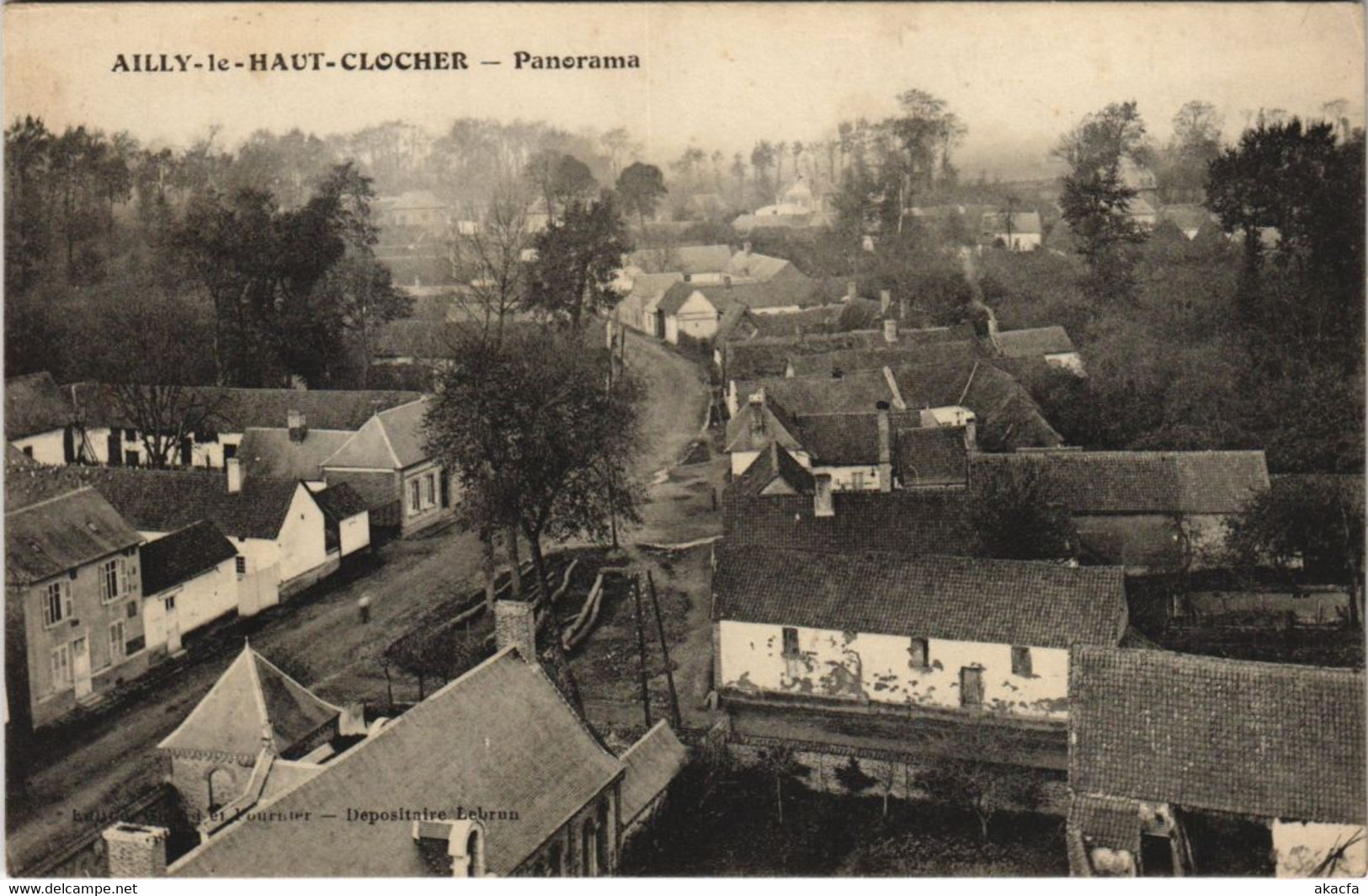 CPA AILLY-LE-HAUT-CLOCHER Panorama (25549) - Ailly Le Haut Clocher