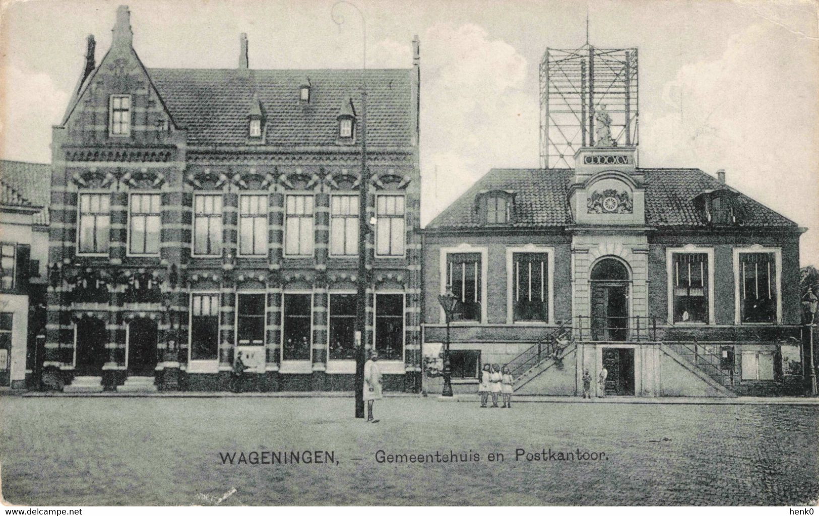 WAGENINGEN Gemeentehuis En Postkantoor B1409 - Wageningen