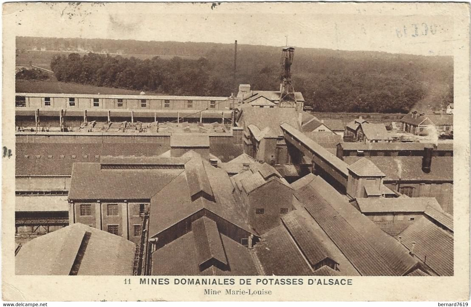 68   Wittenheim    -   Mines Domaniales  D'alsace  -  Mine Marie Louise - Wittenheim