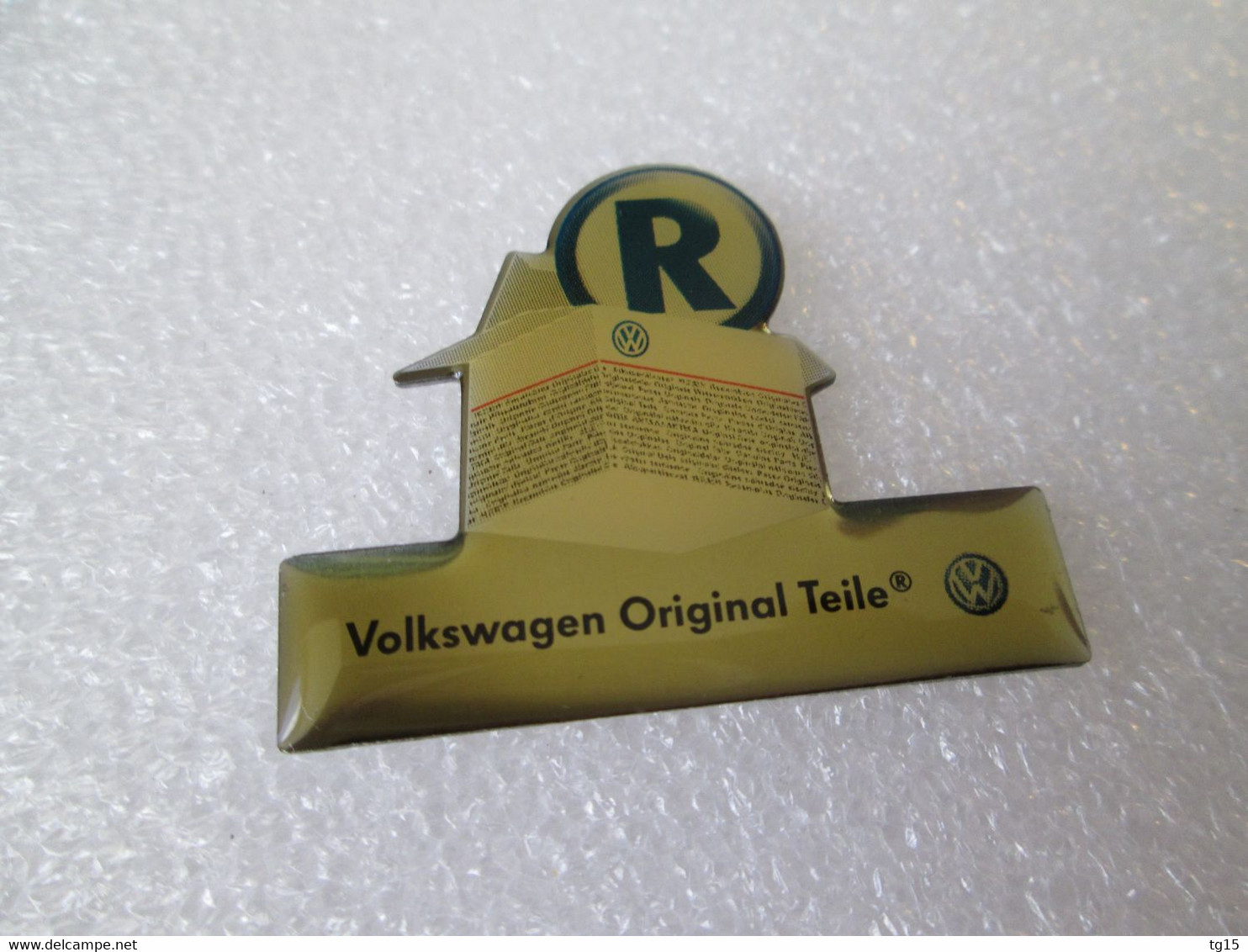 PIN'S    VOLKSWAGEN   ORIGINAL TEILE - Volkswagen