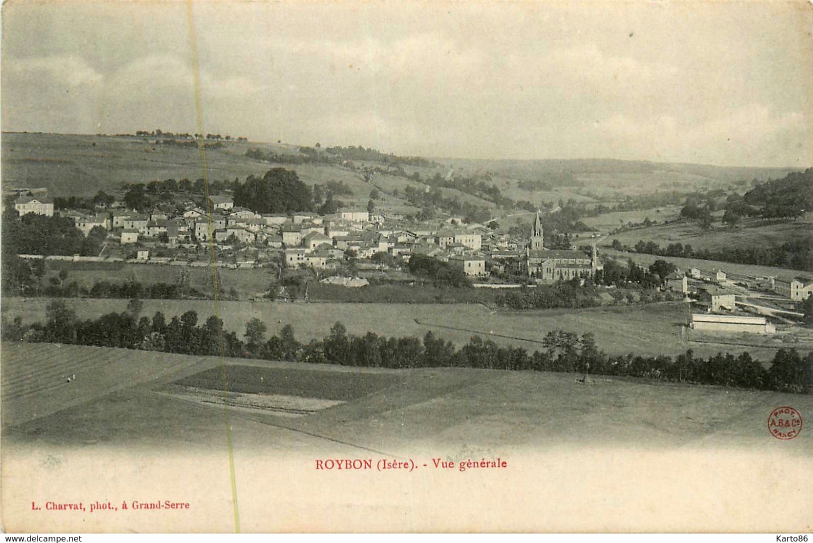 Roybon * Vue Générale Du Village * Panorama - Roybon