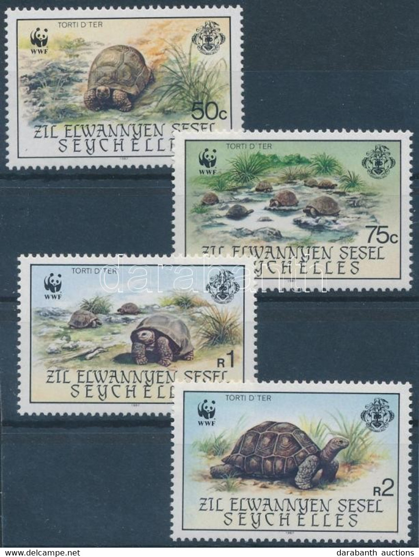 ** 1987 WWF Teknősök Sor Mi 137-140 - Other & Unclassified