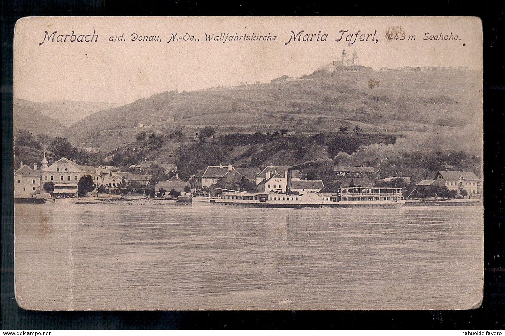 Marbach Old Donau N.Oe. Wallfahriskirche Maria Tafel - Marbach