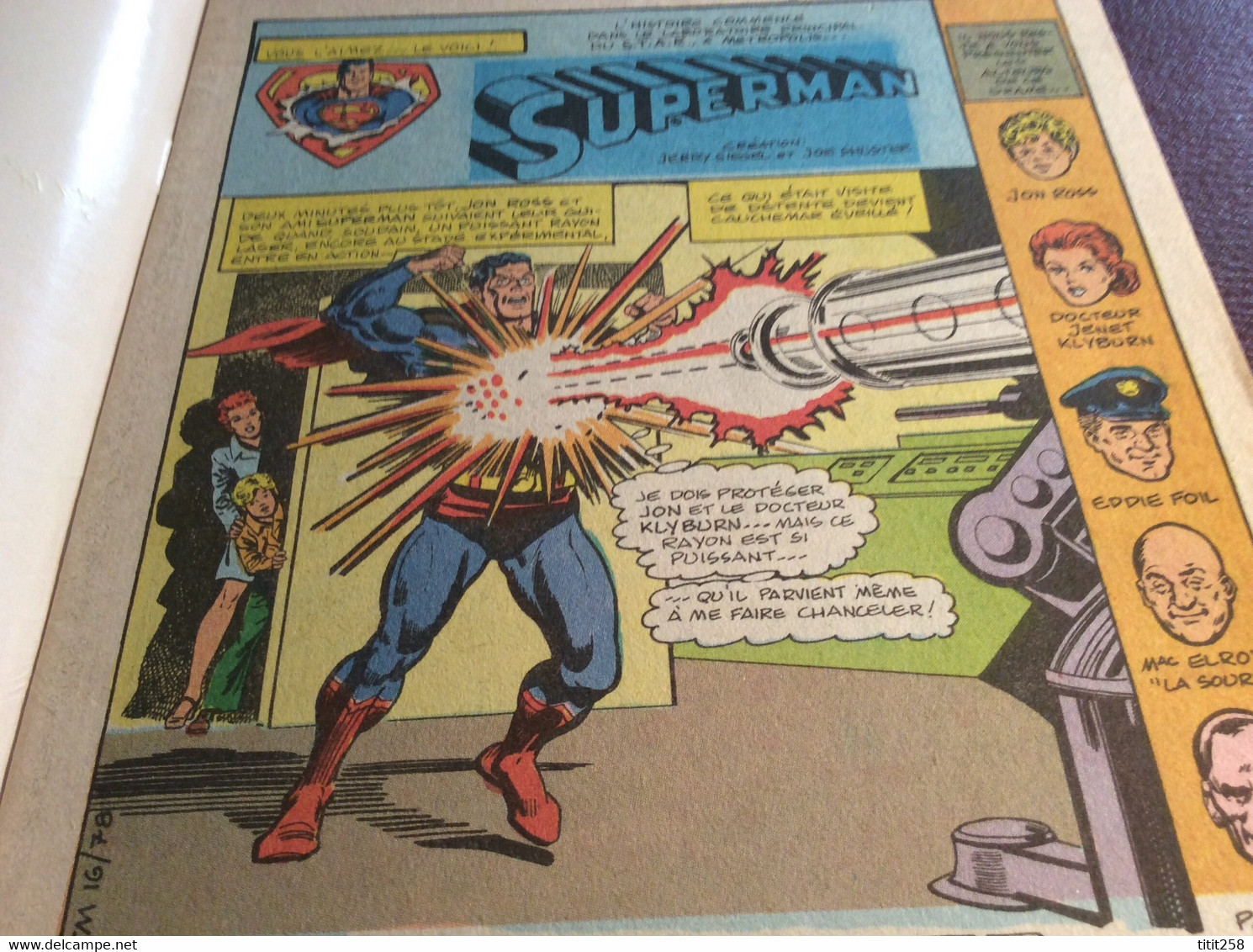 Rare Superman N° 131 1978 . - Superman