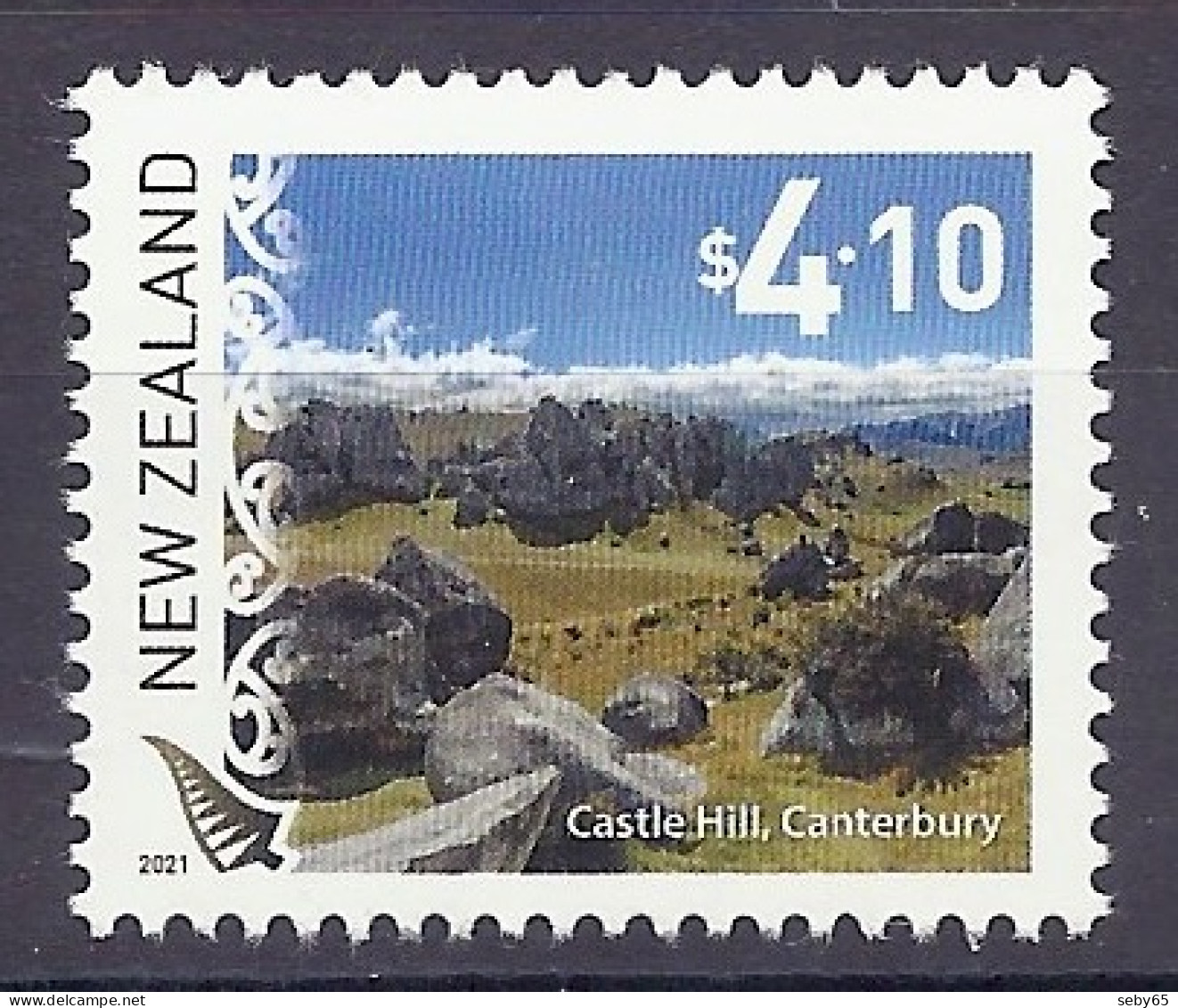 New Zealand 2021 - Definitives, Castle Hill, Canterbury, Scenic Views, Scenery, Mountains, Rocks, Landscapes - MNH - Nuovi