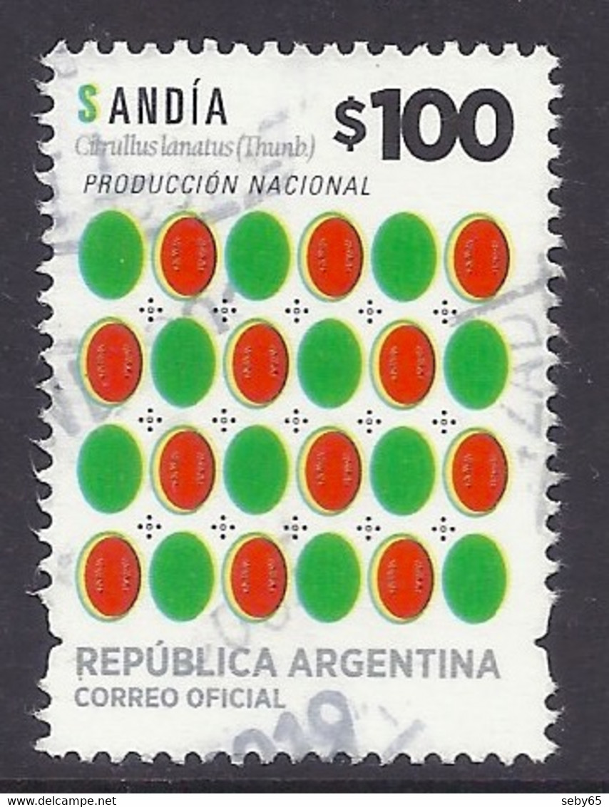 Argentina - 2016 Produccion Nacional, National Productions, Sandia - Used - Usati