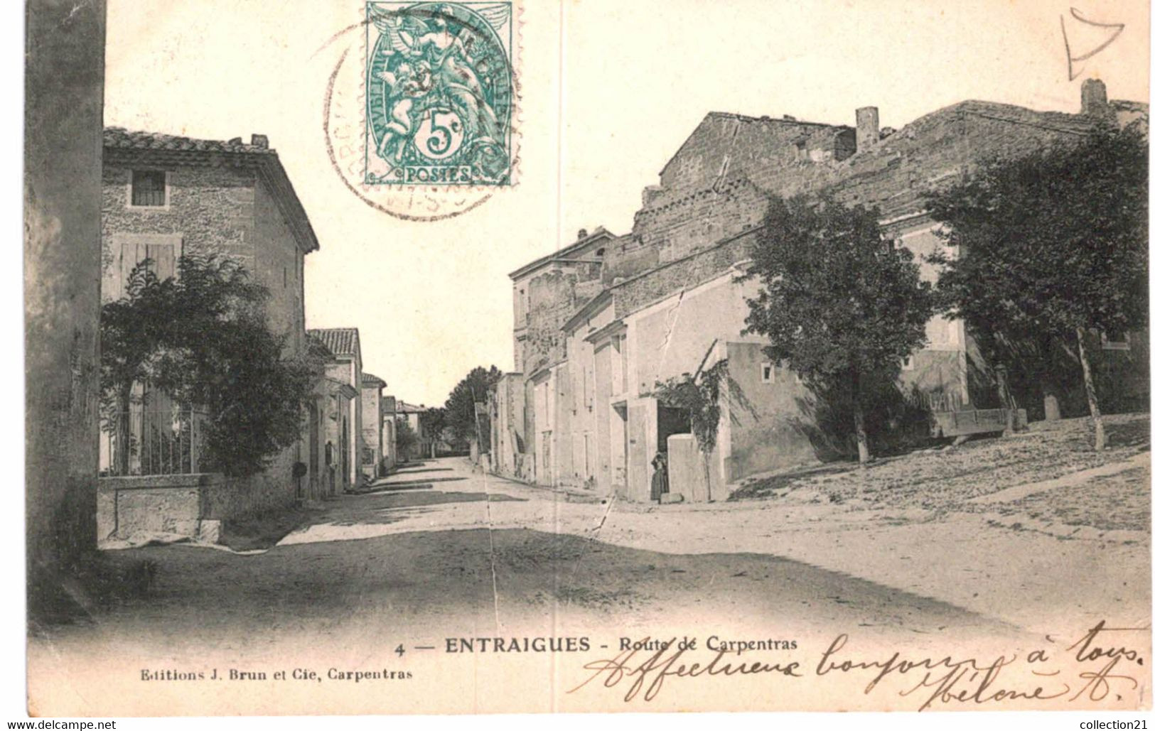 ENTRAIGUES ....ROUTE DE CARPENTRAS - Entraigue Sur Sorgue