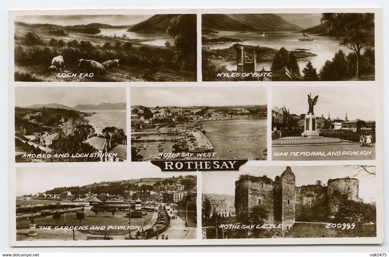 ISLE OF BUTE : ROTHESAY (MULTIVIEW) - Bute