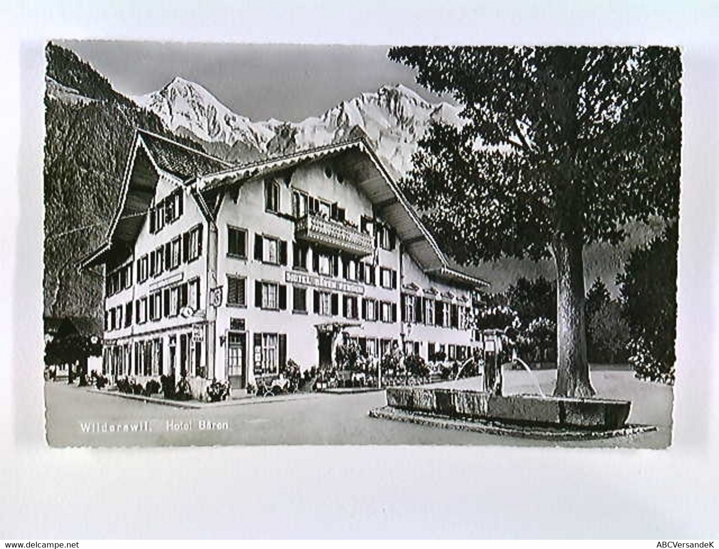 Wilderswil, Hotel Bären, Schweiz, AK, Gelaufen Ca. 1965 - Wilderswil