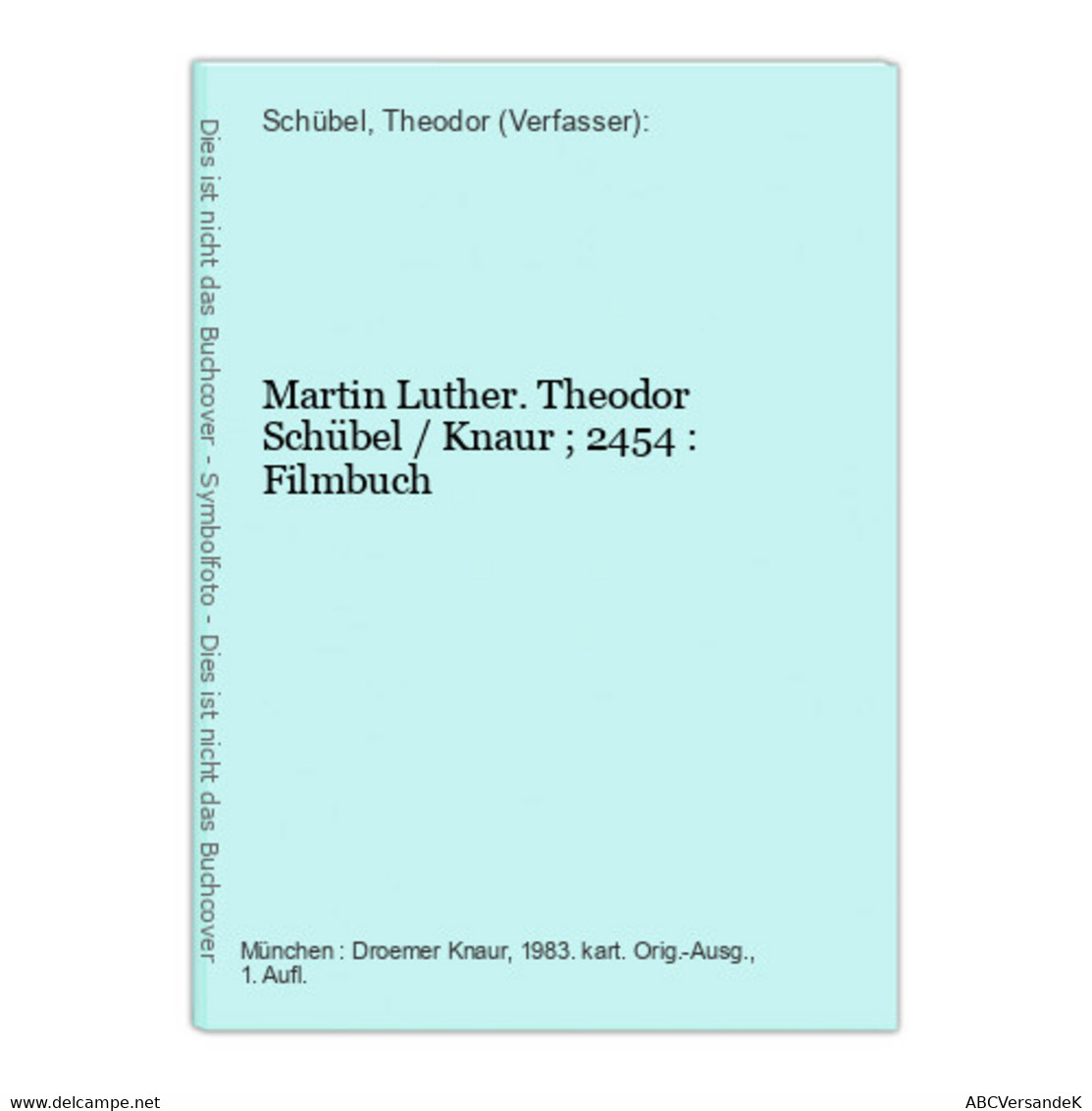 Martin Luther. - Biographien & Memoiren