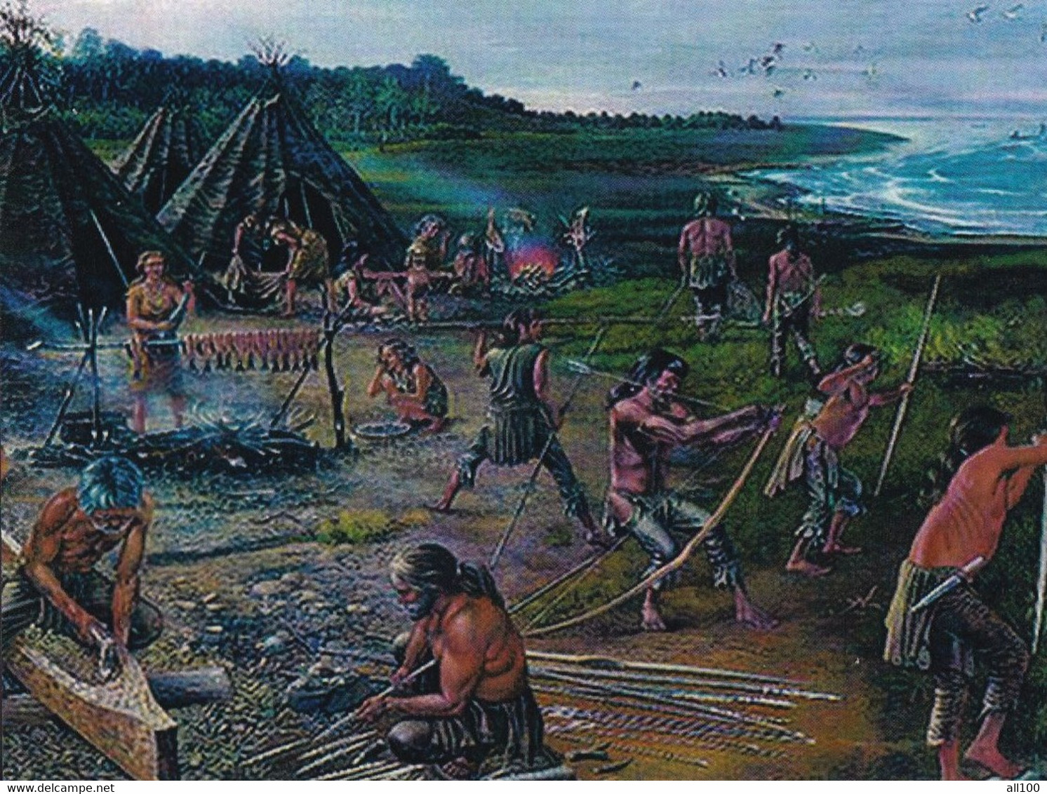 A15364 - PREHISTORY  POSTCARD UNUSED - Prehistory