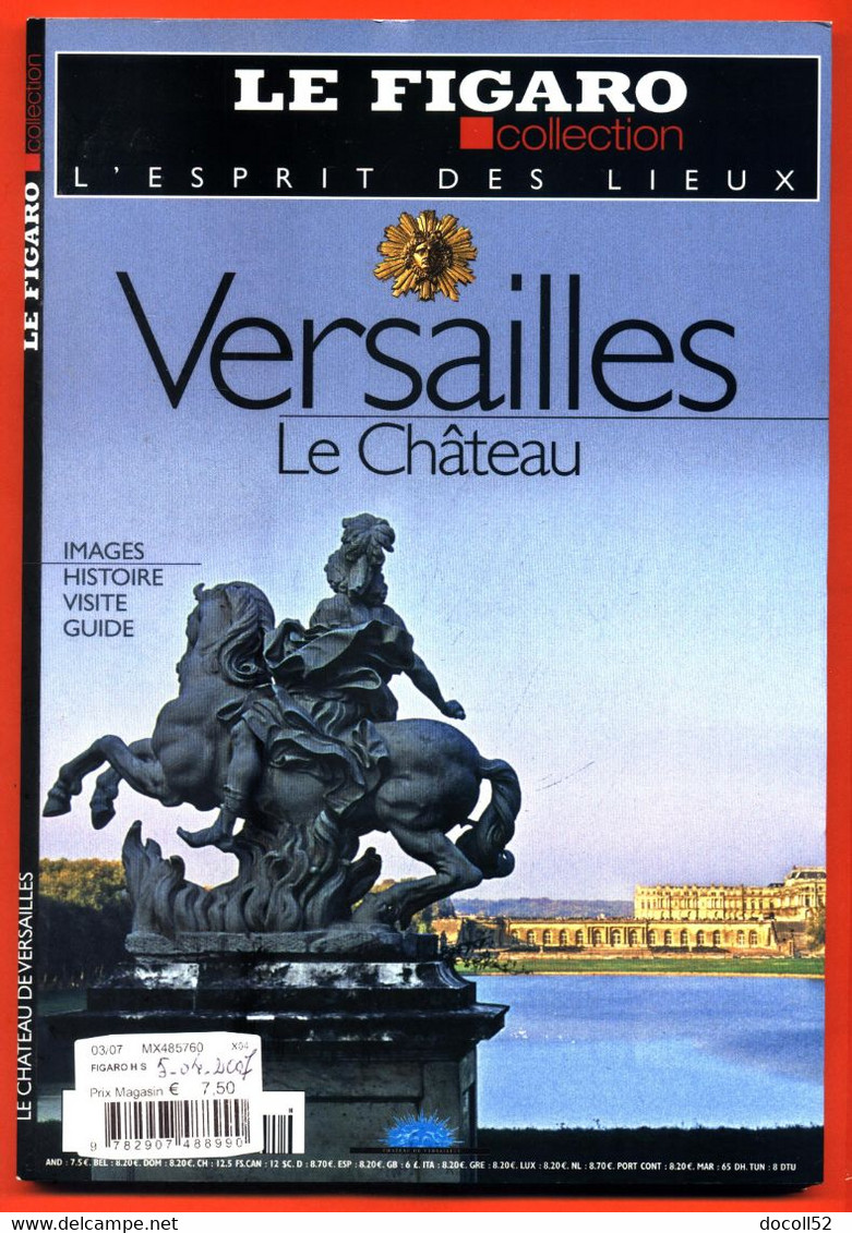 Livret Versailles - Le Chateau - 146 Pages - Nombreuses Illustrations + Photos + Plans - EDF Fondation - Ile-de-France