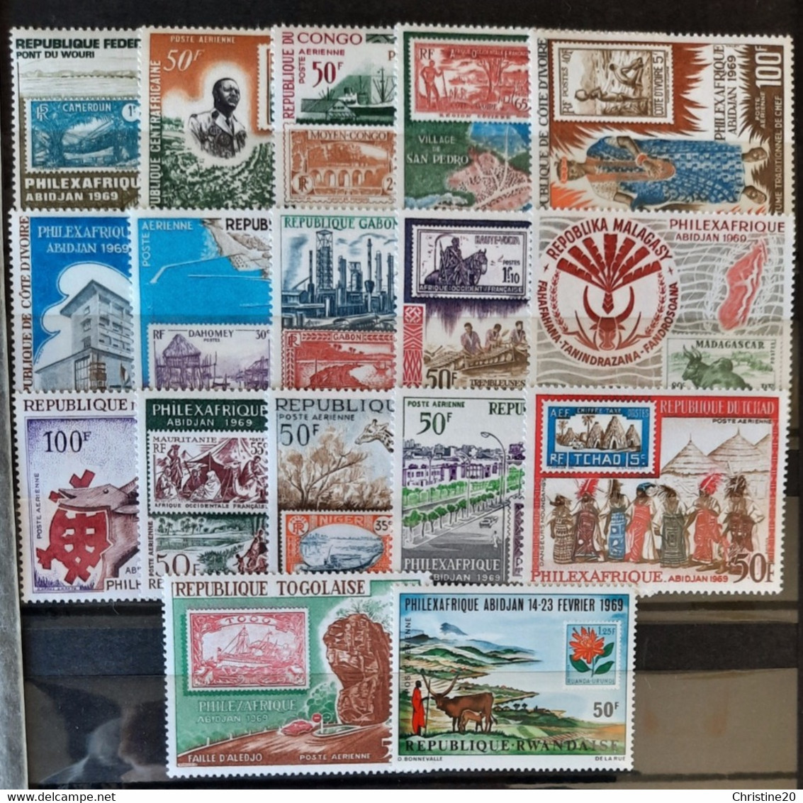 France Grandes Series Coloniales 1969 Philexafrique **TB Cote 80€ - 1937 Exposition Internationale De Paris