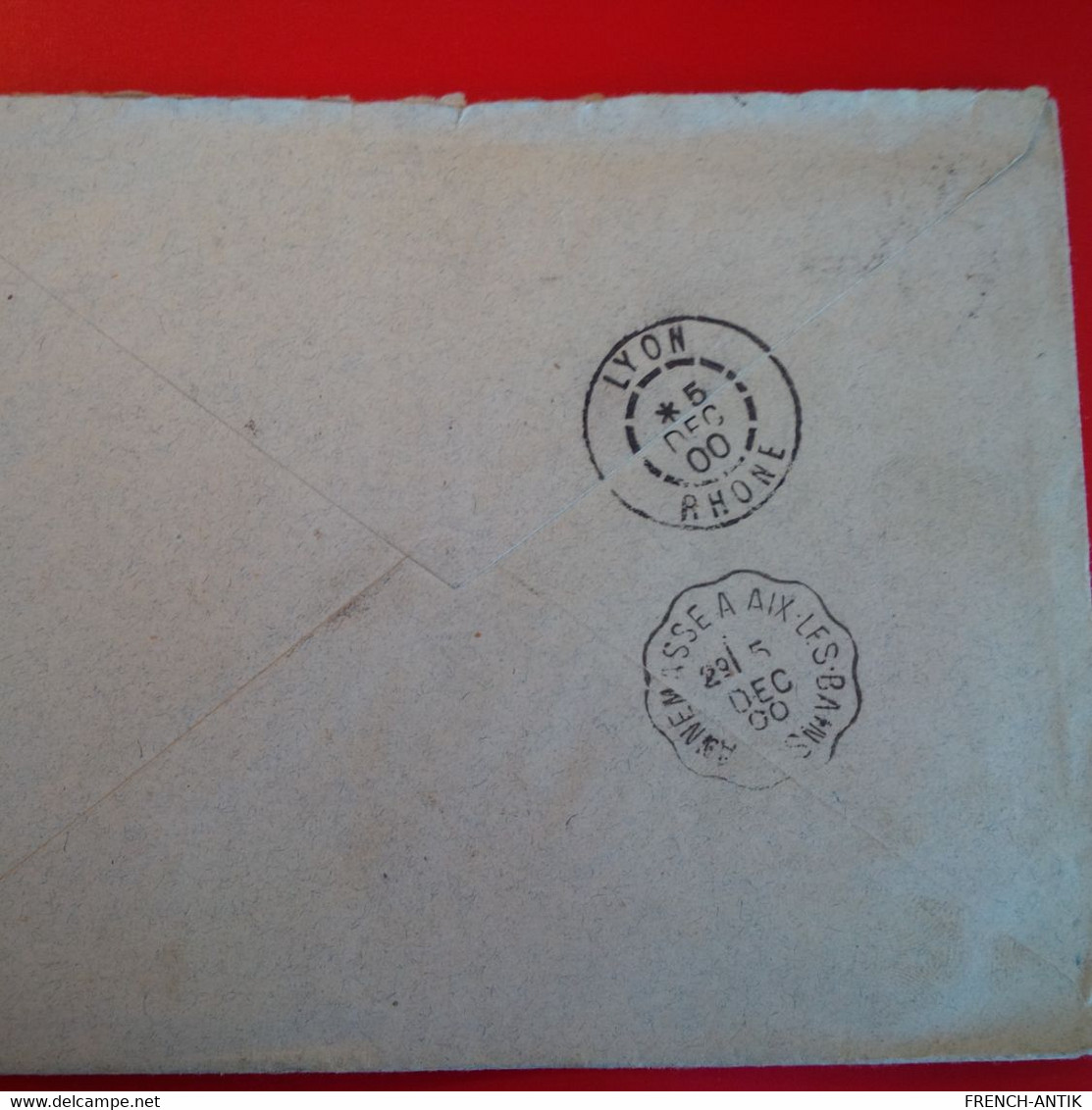 LETTRE RUMILLY HAUTE SAVOIE POUR LYON 1900 - Storia Postale