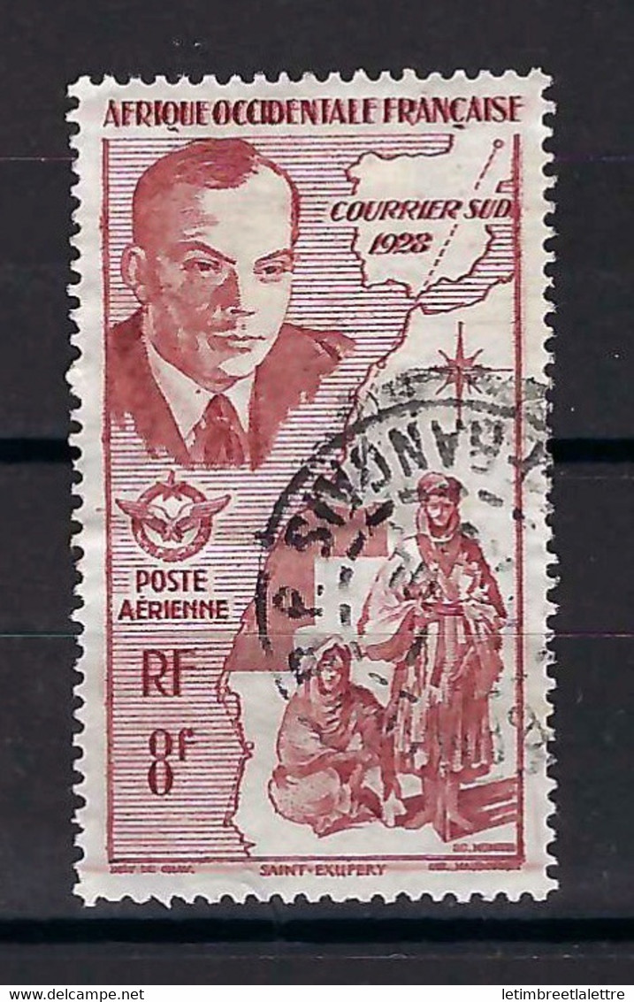 ⭐ Afrique Occidentale Française - Poste Aérienne - YT N° 11  - Oblitéré - 1947 ⭐ - Ongebruikt