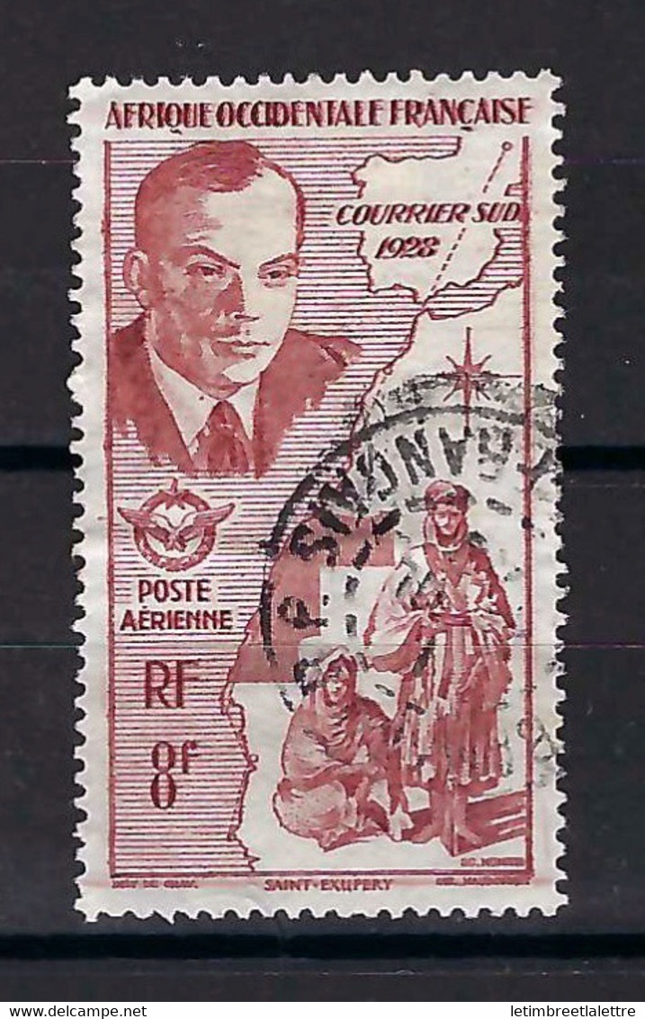 ⭐ Afrique Occidentale Française - Poste Aérienne - YT N° 11  - Oblitéré - 1947 ⭐ - Unused Stamps