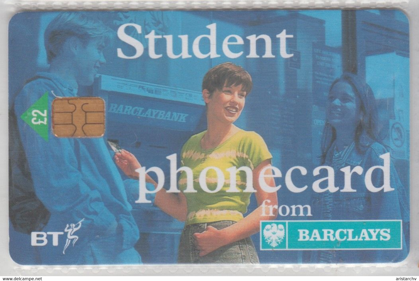 UNITED KINGDOM 1998 BT STUDENT PHONECARD FROM BARCLAYS - BT Promozionali