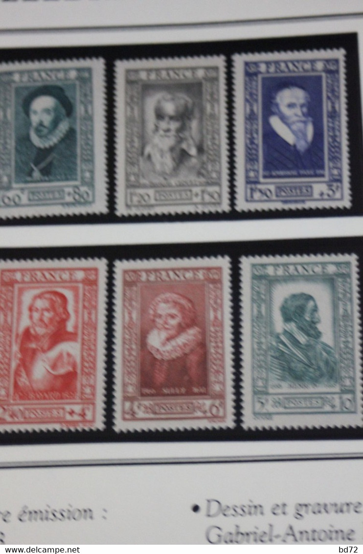 France - 6 Timbres ( Type " Célébrités " ) - Nuevos