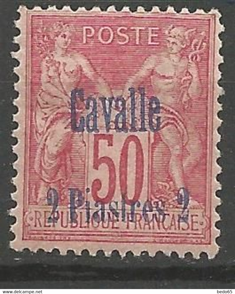 CAVALLE N° 7 NEUF*  TRACE DE CHARNIERE  / MH - Unused Stamps