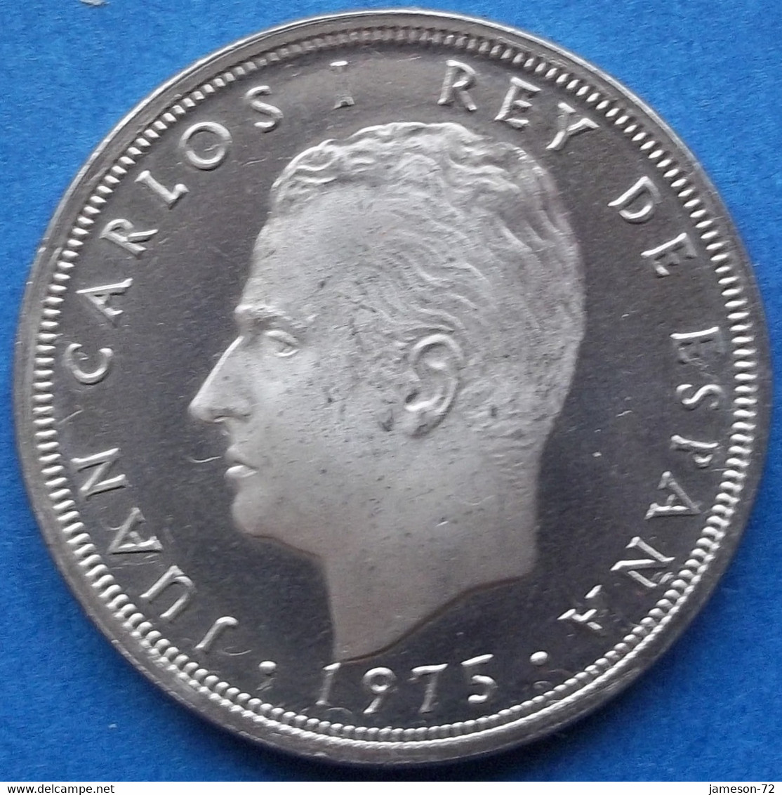 SPAIN - 50 Pesetas 1975 *76 KM# 809 Juan Carlos I (1975-2014) - Edelweiss Coins - 50 Pesetas