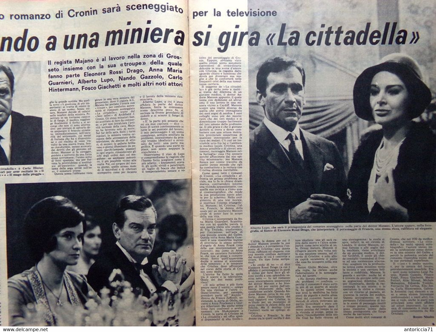 Radiocorriere TV Del 3 Novembre 1963 Ubaldo Lay La Cittadella Olimpiadi Erhard - Televisie